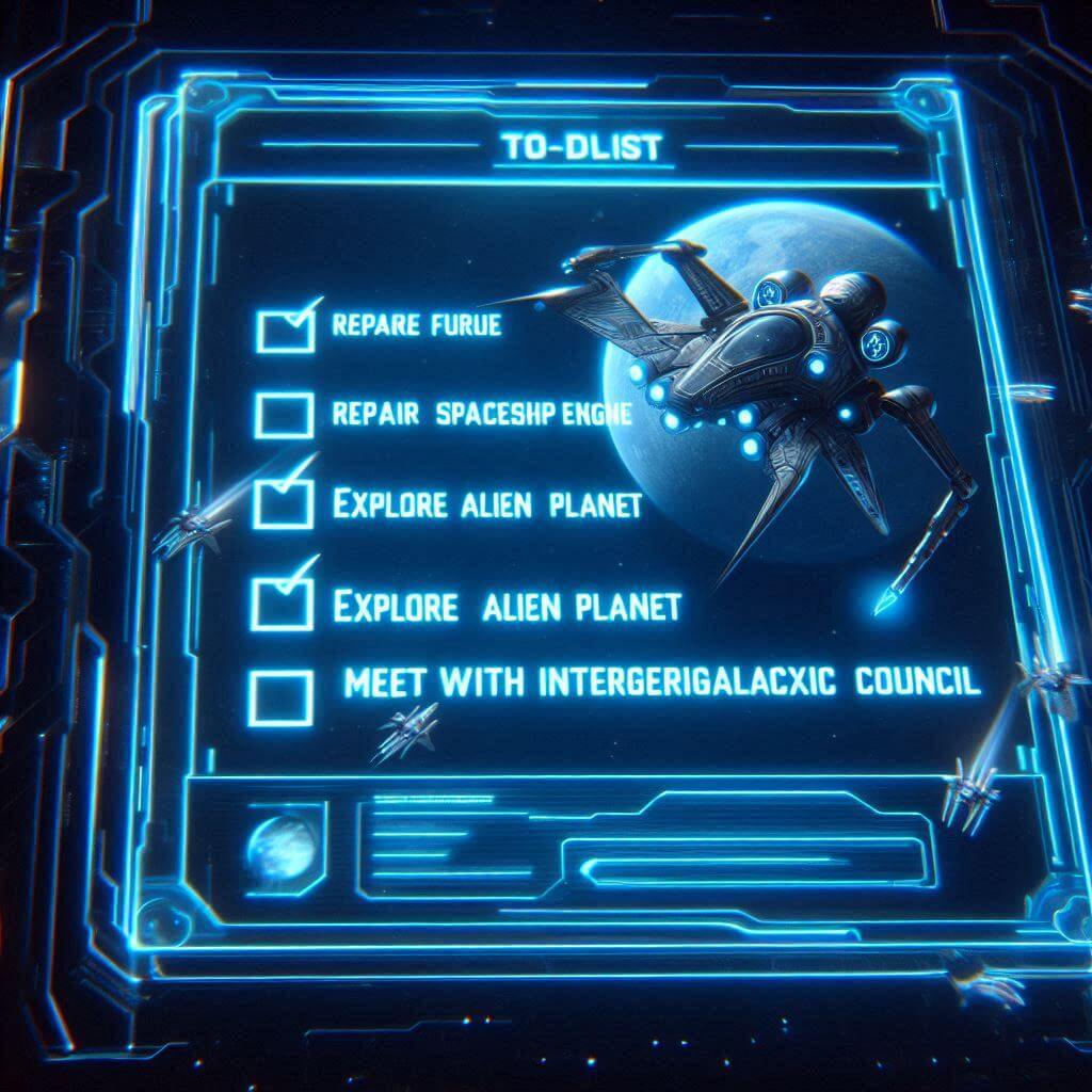 an alternative to do list